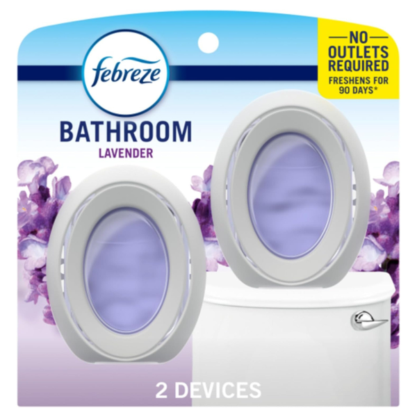 2-Count Febreze Odor-Fighting Small Spaces Air Freshener