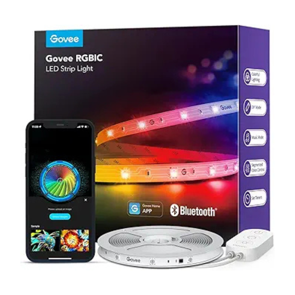 Govee 16.4ft RGBIC Smart LED Bluetooth Strip Lights