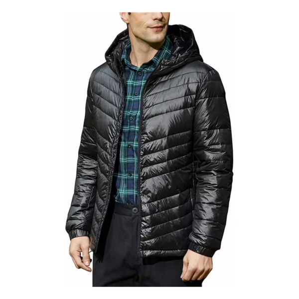 Iceglad Men's Insulated Warm Hooded Puffer Jacket (2 colors)