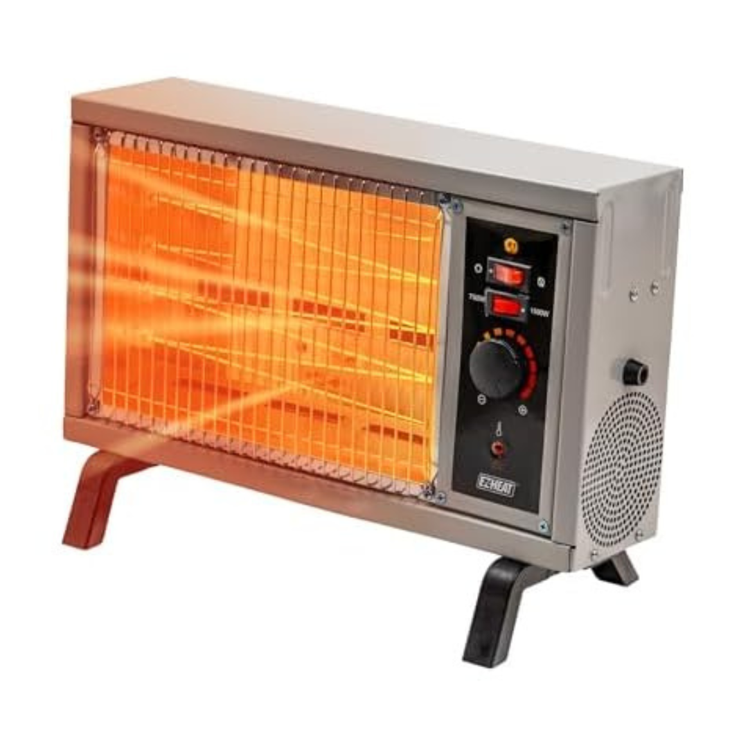 EZ-HEAT Portable Electric Radiant Wire Element Space Heater