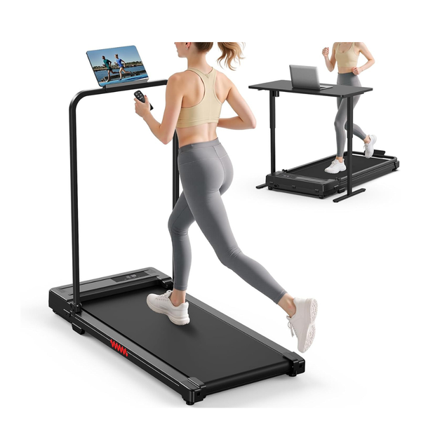 Portable Compact Folding Treadmills with Handle