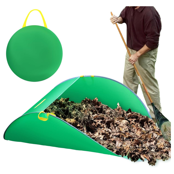 UQM Portable Pop Up Leaf Collector & Garden Bags