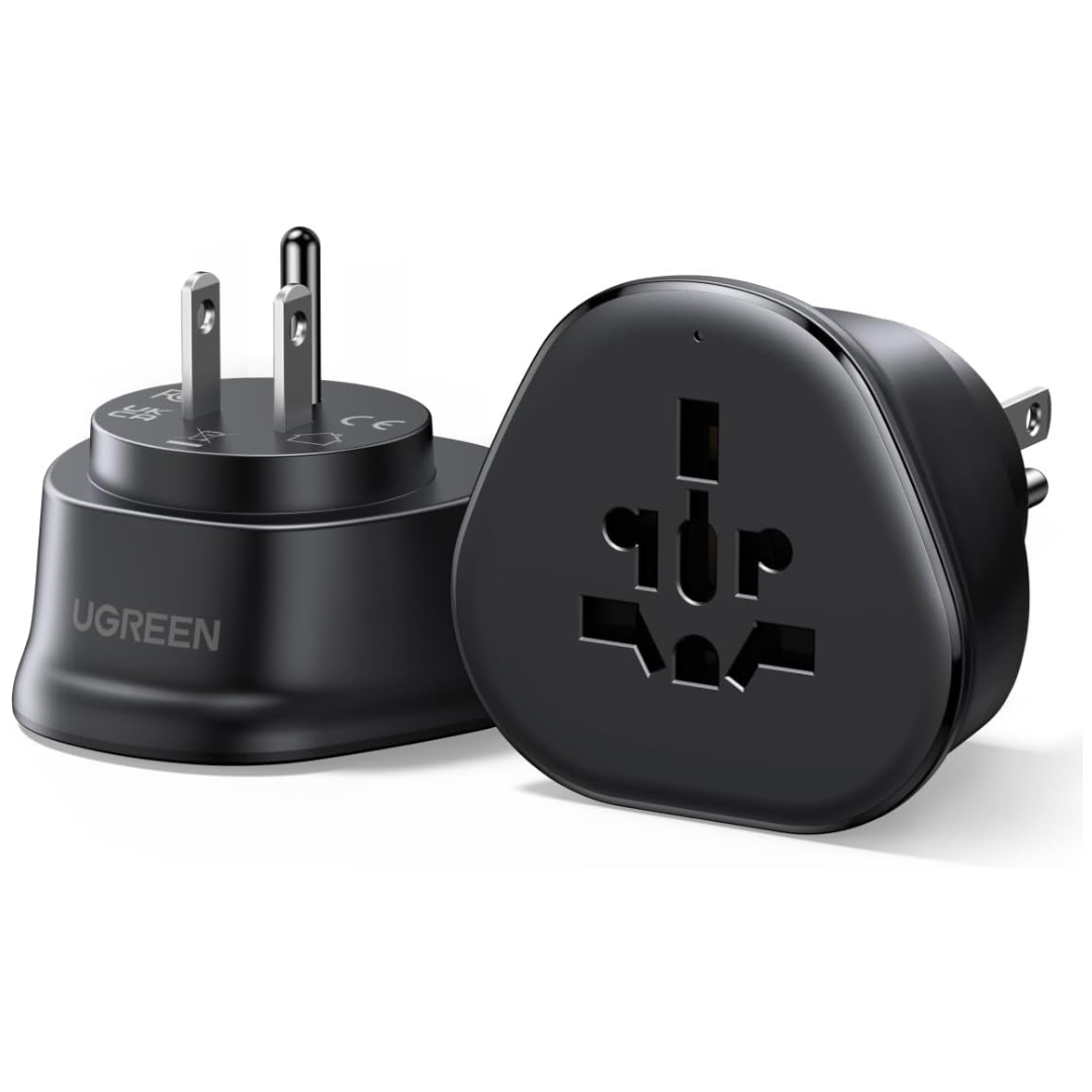 Ugreen International To US Plug Travel Adapter