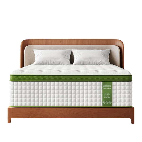 BedStory Firm Queen 14" Cooling Gel Hybrid Mattress