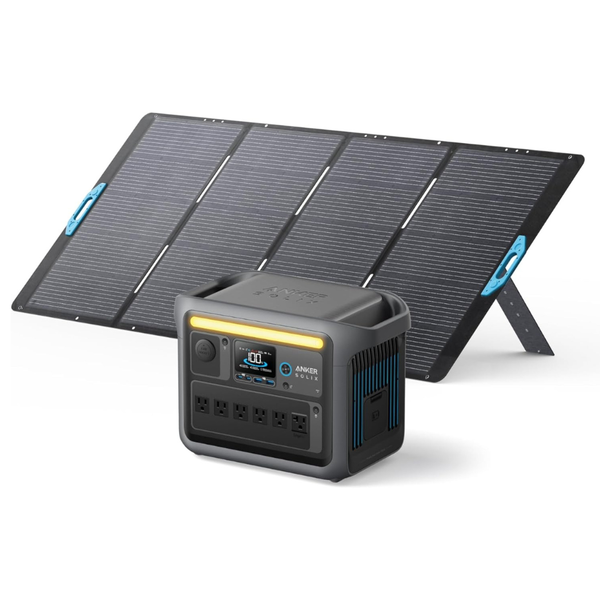 Anker SOLIX C1000 Portable Power Station With 400W Solar Panel