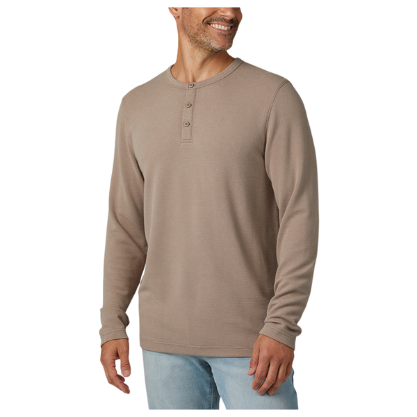 32 Degrees Men's Everyday Comfort Long Sleeve Henley T-shirt