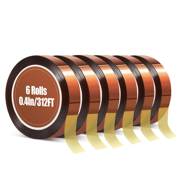 6-Pack High Temperature Heat Resistant Tape (52 Feet)