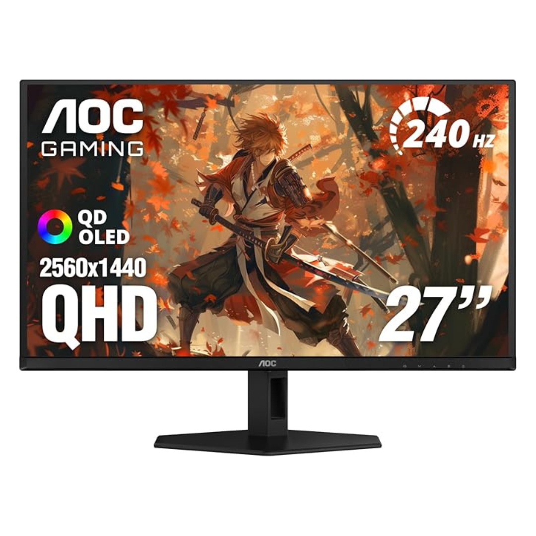 27" AOC WQHD 240Hz 0.03ms QD-OLED Freesync Monitor