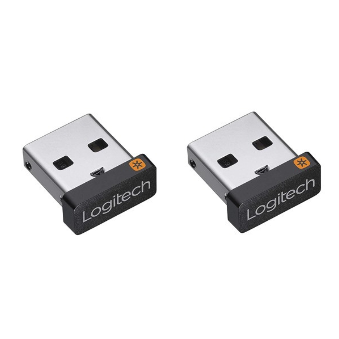 2-Pack Logitech 2.4 GHz Wireless USB Unifying Receiver