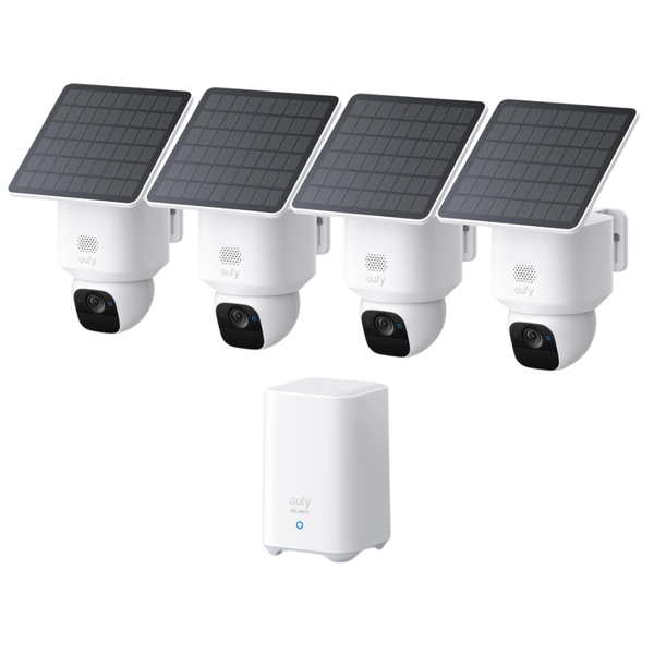 4-Pack eufy SoloCam E30 Security Camera Kit