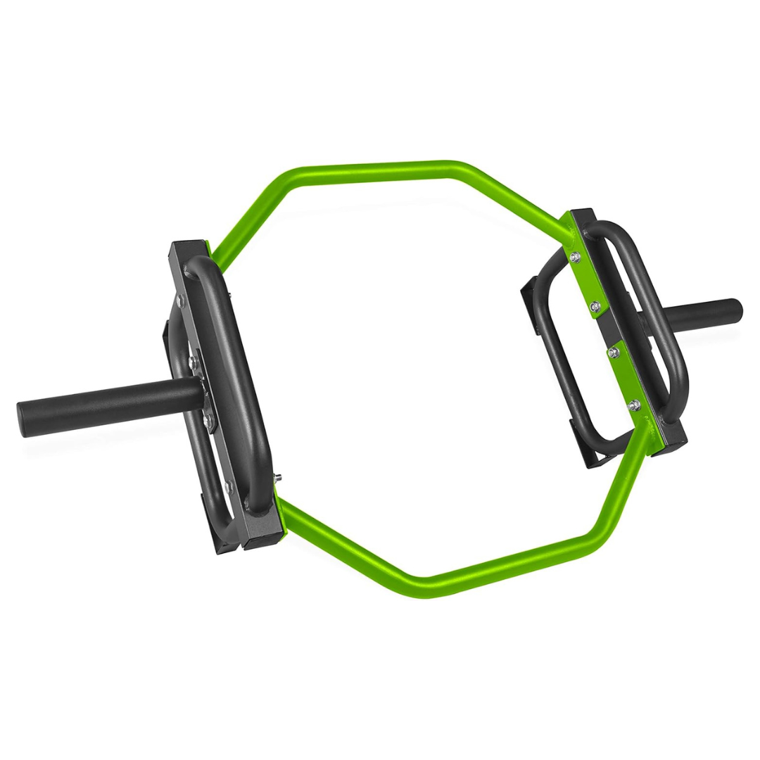 CAP Barbell Olympic Hex Trap / Shrug Weightlifting Bar (Green)