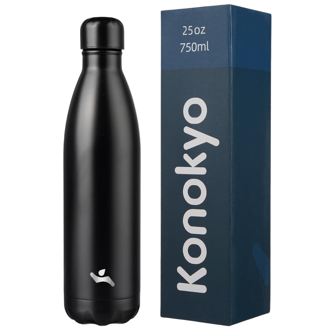 25 oz Konokyo Double Wall Stainless Steel Vacumm Metal Flask