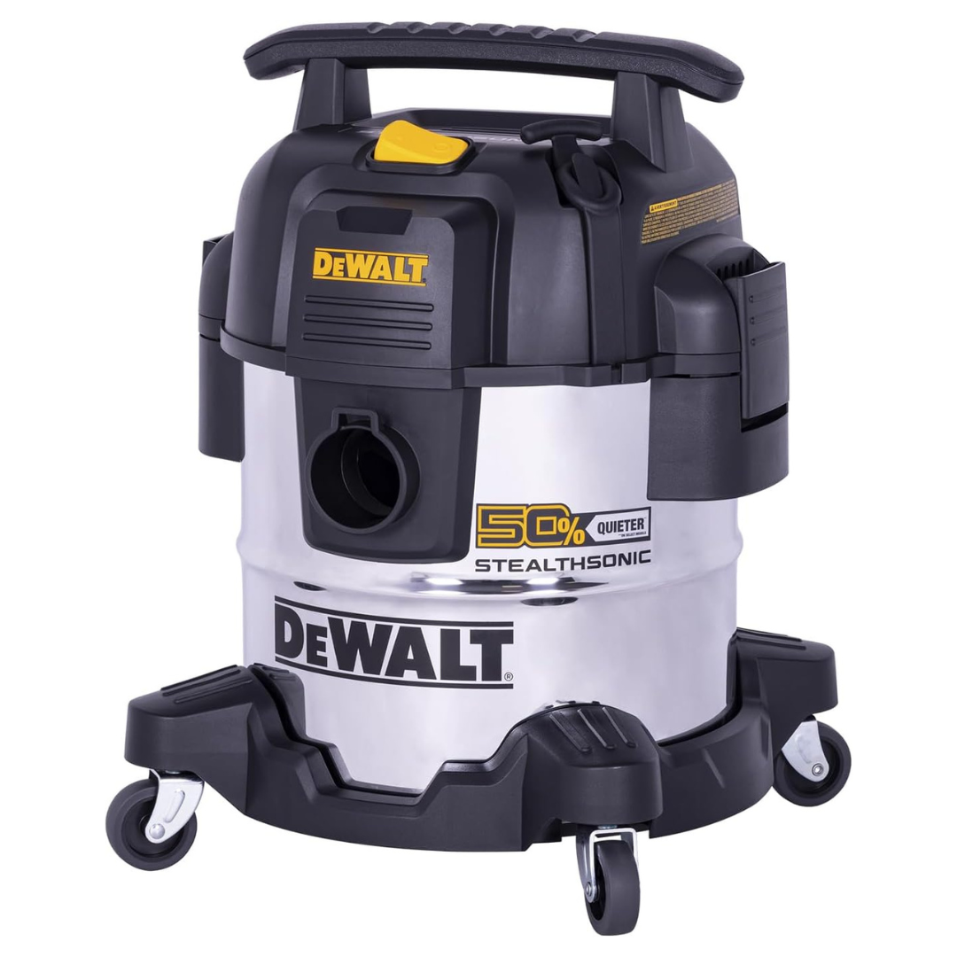 Dewalt 5 Gallon Stealthsonic Shop Vacuum Wet And Dry