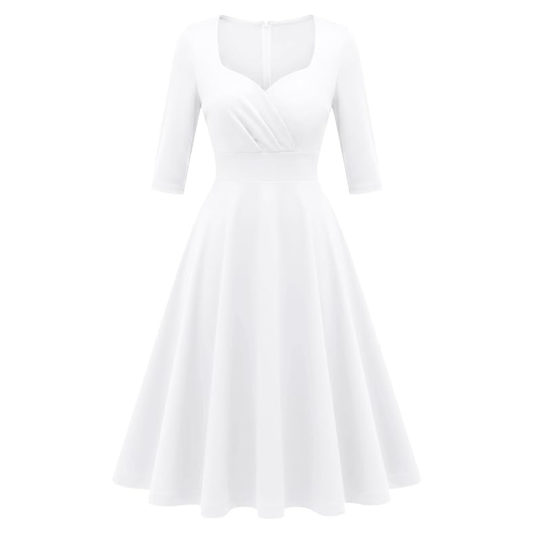 2026 Retro Cocktail Party Casual Swing Dress