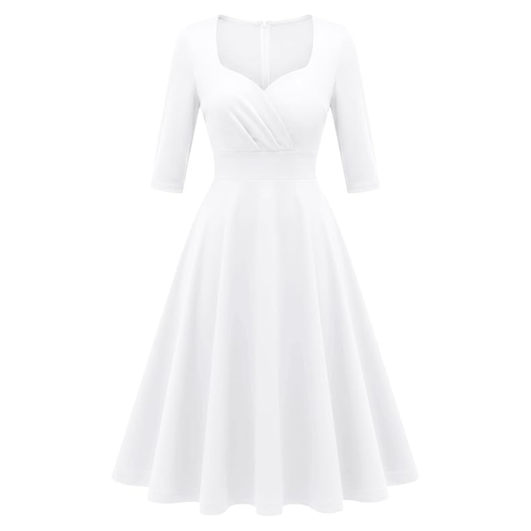 2026 Retro Cocktail Party Casual Swing Dress