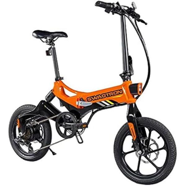 Swagtron Swagcycle EB-7 Elite Plus Folding Electric Bike
