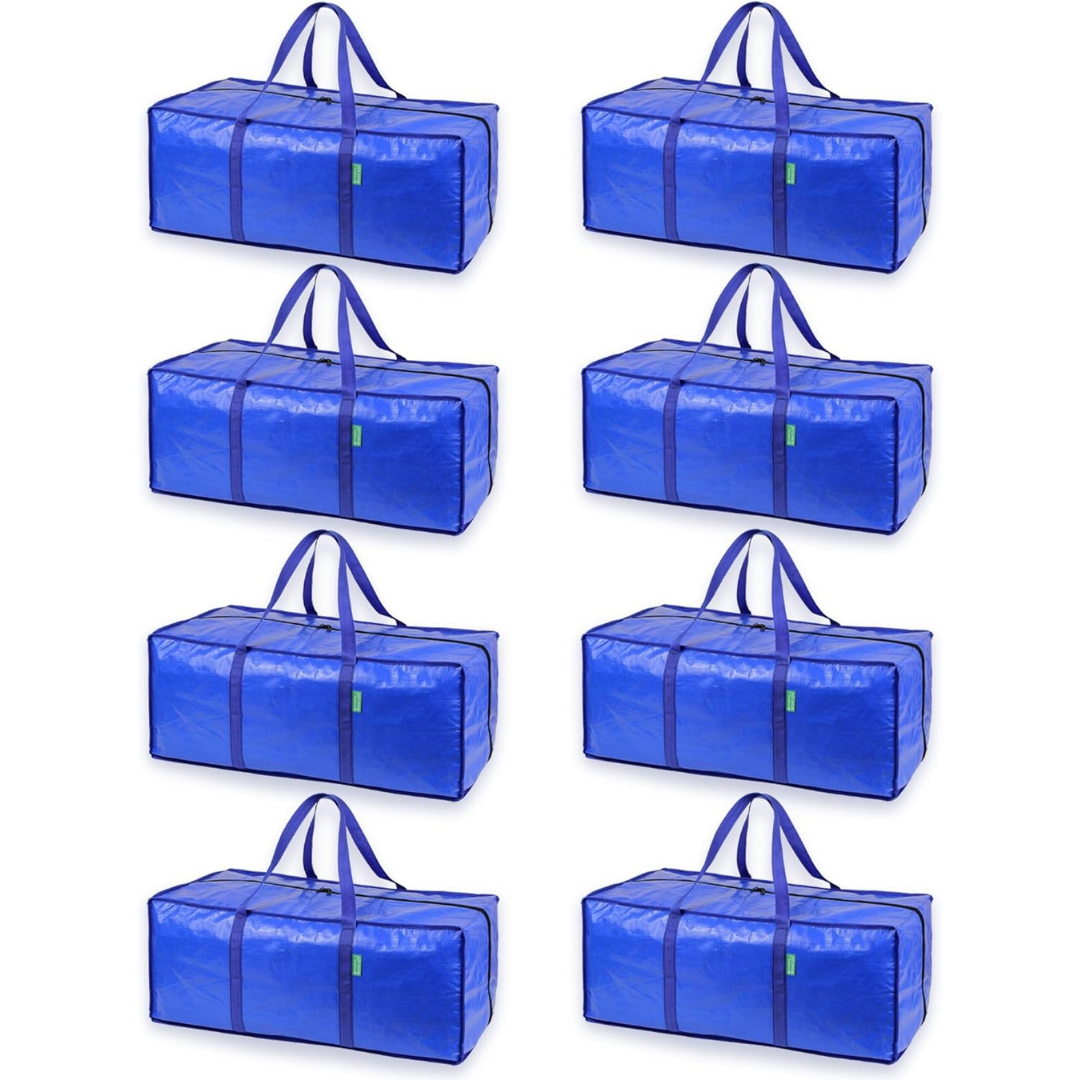 8-Pack 24-Gallon Extra Large Heavy Duty Moving Bags