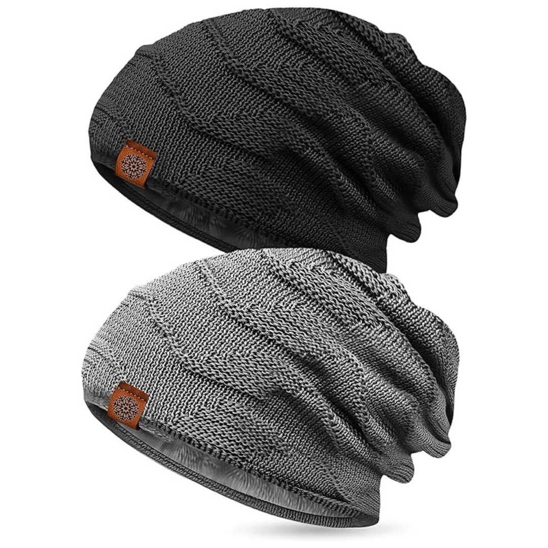 2 Pack Winter Beanie Hats