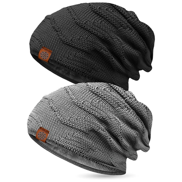 2 Pack Winter Beanie Hats