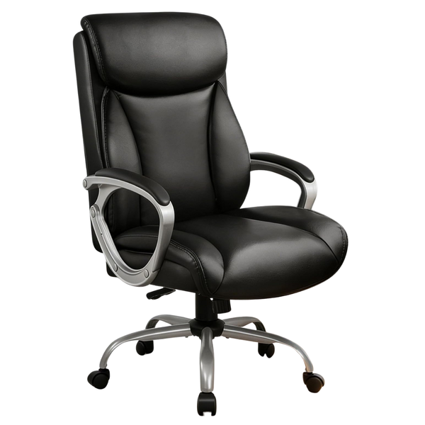 Comfy Back Support PU Leather Ergonomic Office Chair