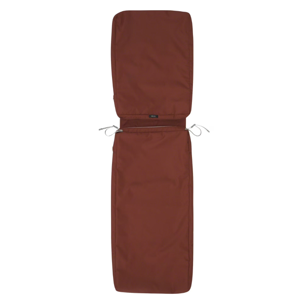 72" x 21" x 3" Classic Accessories Water-Resistant Patio Cushion Cover