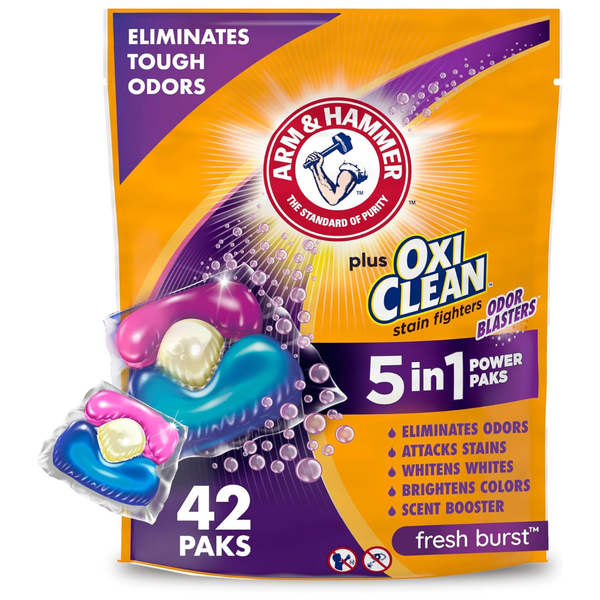42-Count Arm & Hammer Plus OxiClean With Odor Blasters
