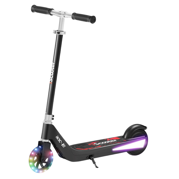 IScooter IK1 Adjustable Speed & Height Electric Scooter (Black)