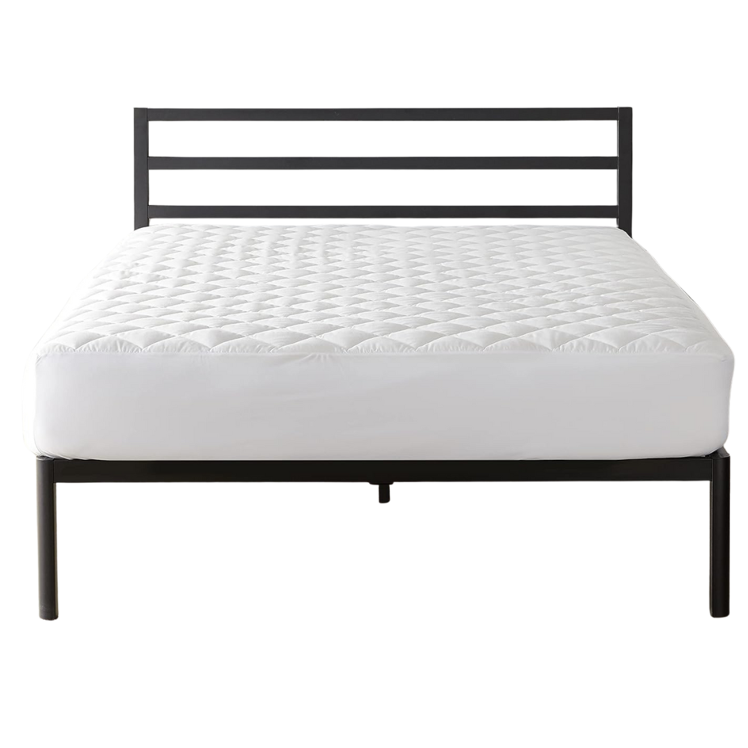 Amazon Basics Hypoallergenic Quilted Queen Mattress Pad