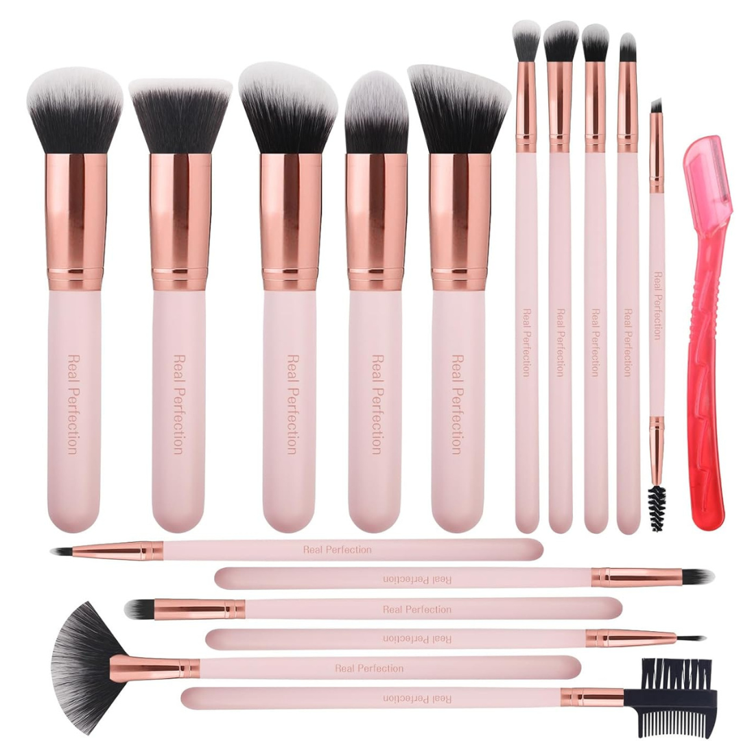 16-Piece Make Up Brushes Tool Kit