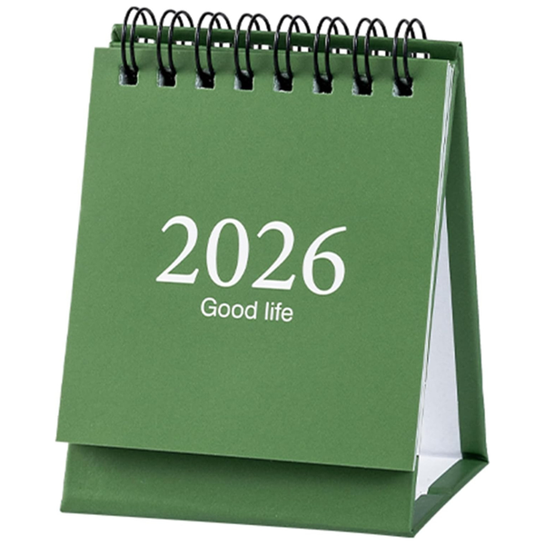 2026 Mini Desk Calendar (Jan. 2026 To Jul. 2027)