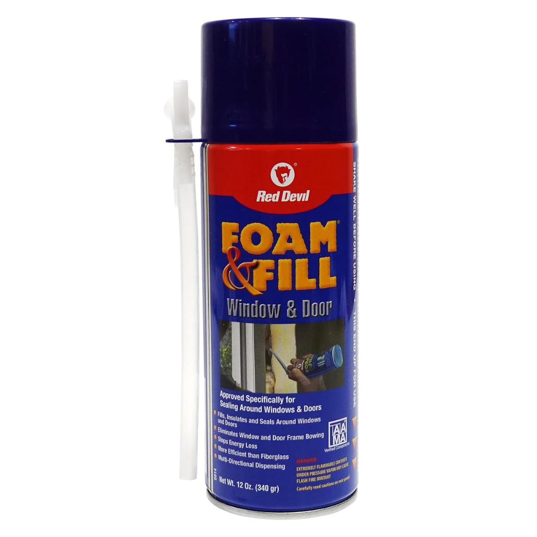12-Oz Red Devil 0914 Spray Foam & Fill Window & Door Insulation Sealant