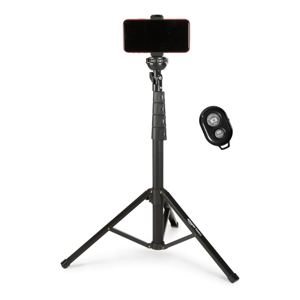 Amazon Basics 64" Extendable Smartphone Tripod & Selfie Stick (Black)