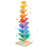 Wooden Marble Run Music Tree Montessori Toys
