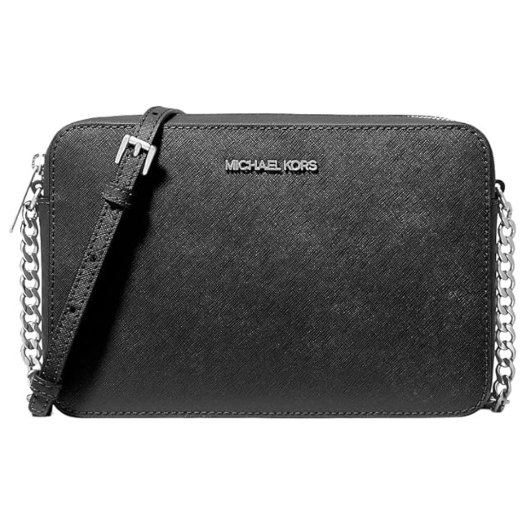 Michael Kors Jet Set Saffiano Leather Crossbody Bag