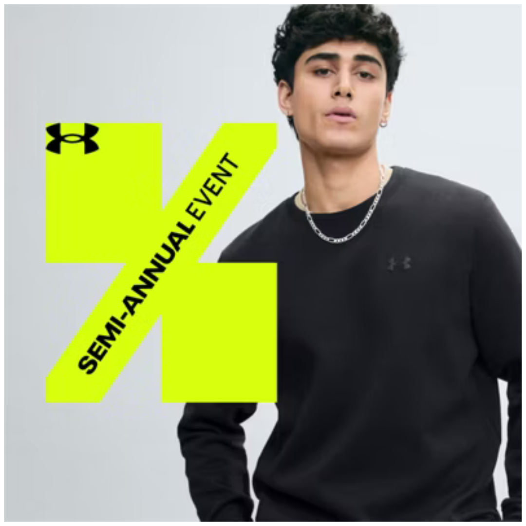 Semi Annual Event: Up To 50% Off + Extra 25% Off At Under Armour