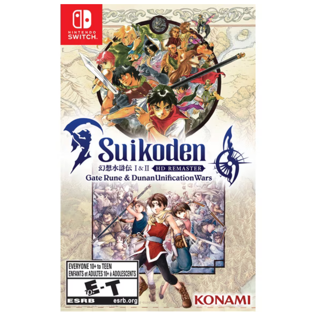 Suikoden I & II HD Remaster Day One Edition For Nintendo Switch