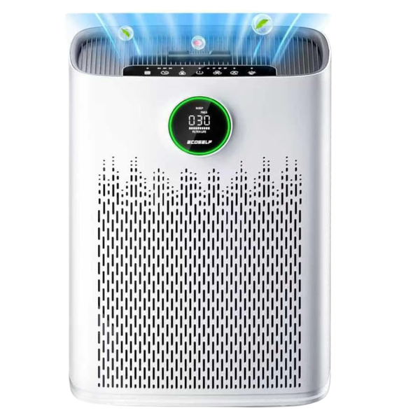 Ecoself Cover Up To 2400 Ft2 Air Purifiers With True HEPA Filter