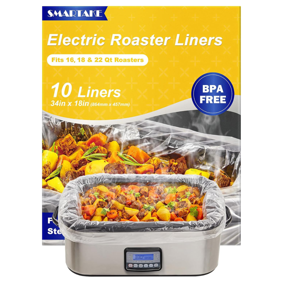 10-Count 18 x 34" Disposable Electric Roaster Liners