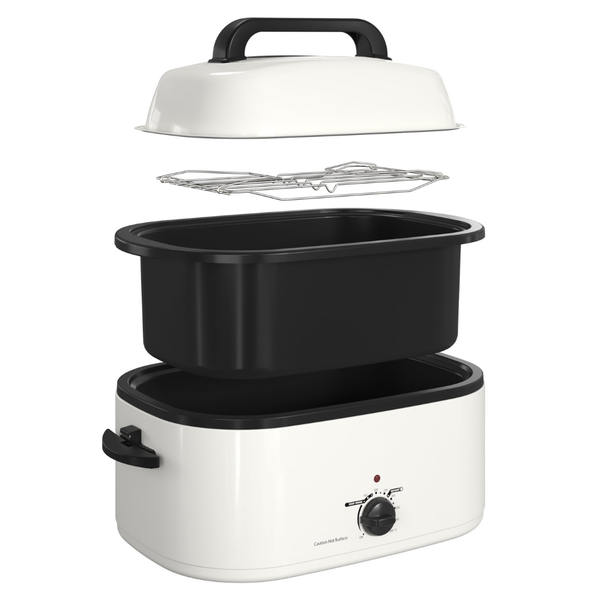 26-Quart Electric Roaster Oven With Viewing Lid