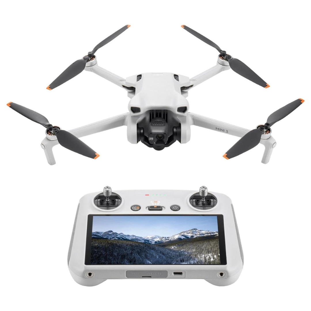 DJI Mini 3 Drone And Remote Control With Built-in Screen (DJI RC)