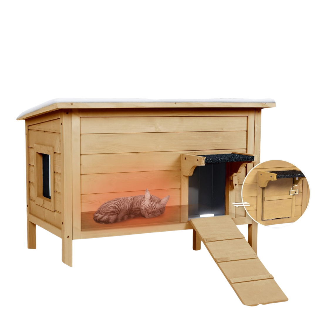 Briopaws Weatherproof Feral Outdoor Cat House