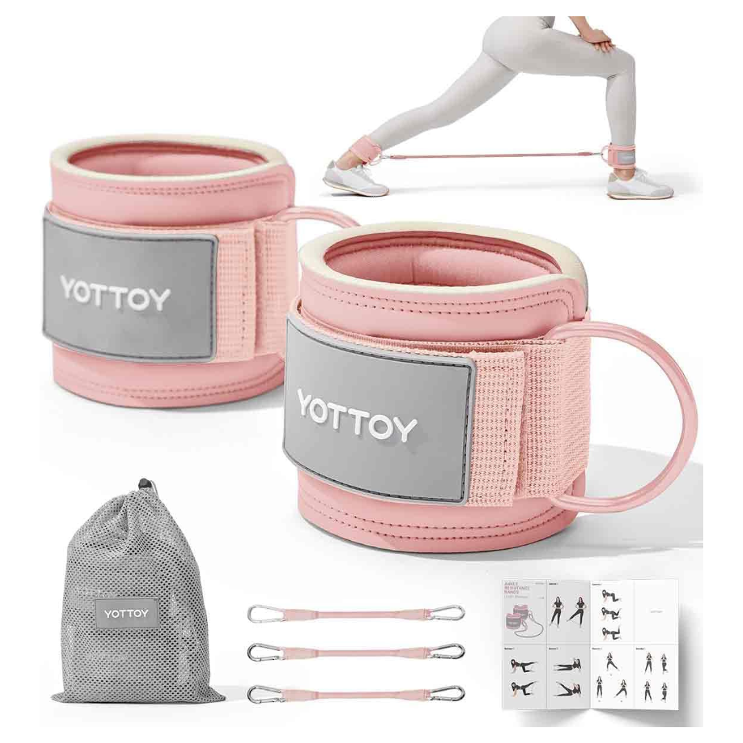 Yottoy Ankle Resistance Bands With Cuffs