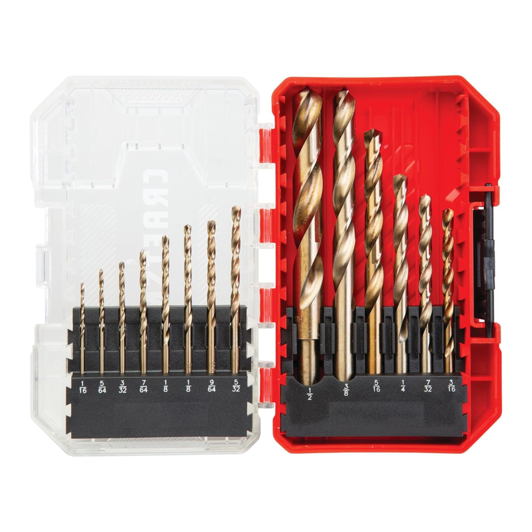 14-Piece Craftsman Gold Oxide Drill Bit Set (CMAM2214)