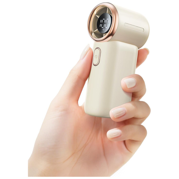 Rechargeable 100-Speed Mini Handheld Turbo Fan