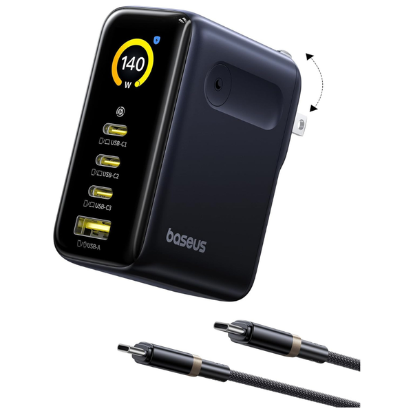 Baseus Picogo 140W Max 4-Port USB-C GaN Charger