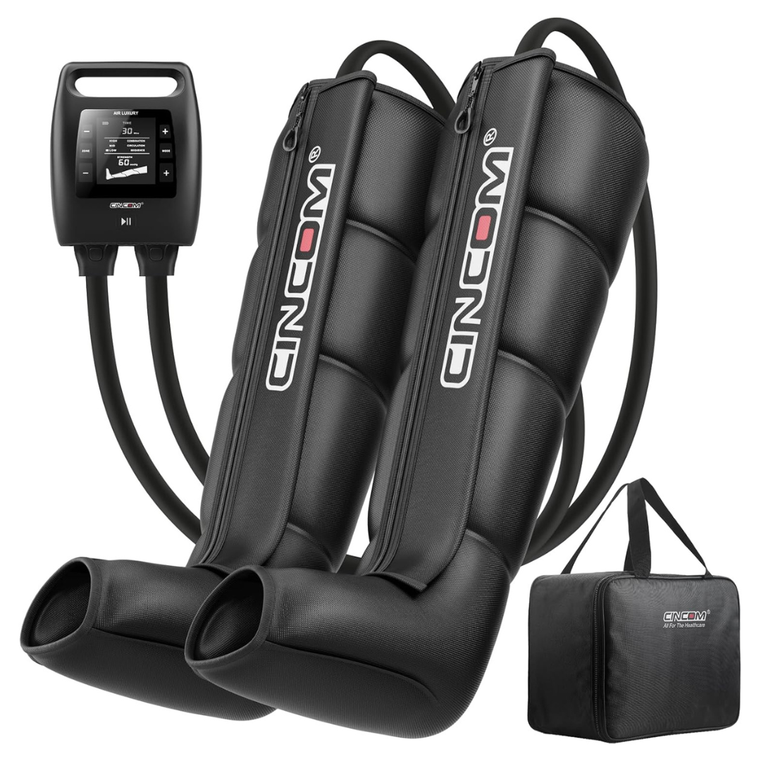 Cordless Leg Recovery System With Dynamic Compression Massage