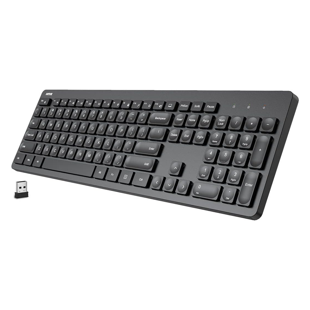 2.4G Wireless Keyboard with Numeric Keypad