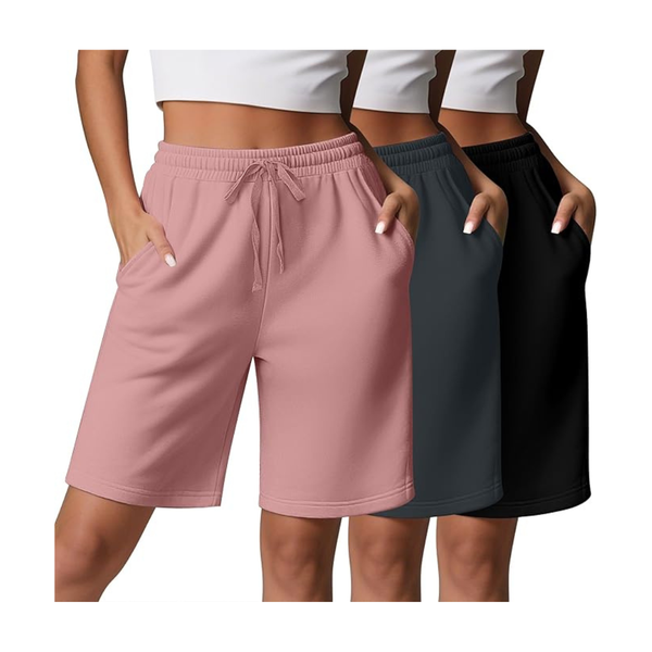 3 Pcs Women's Quick Dry Shorts