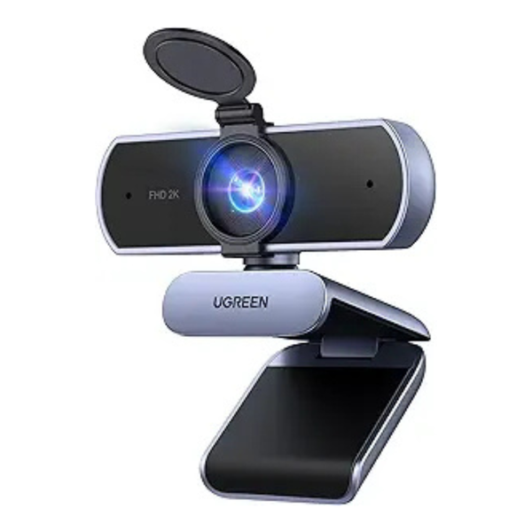2K Computer Webcam with Microphone