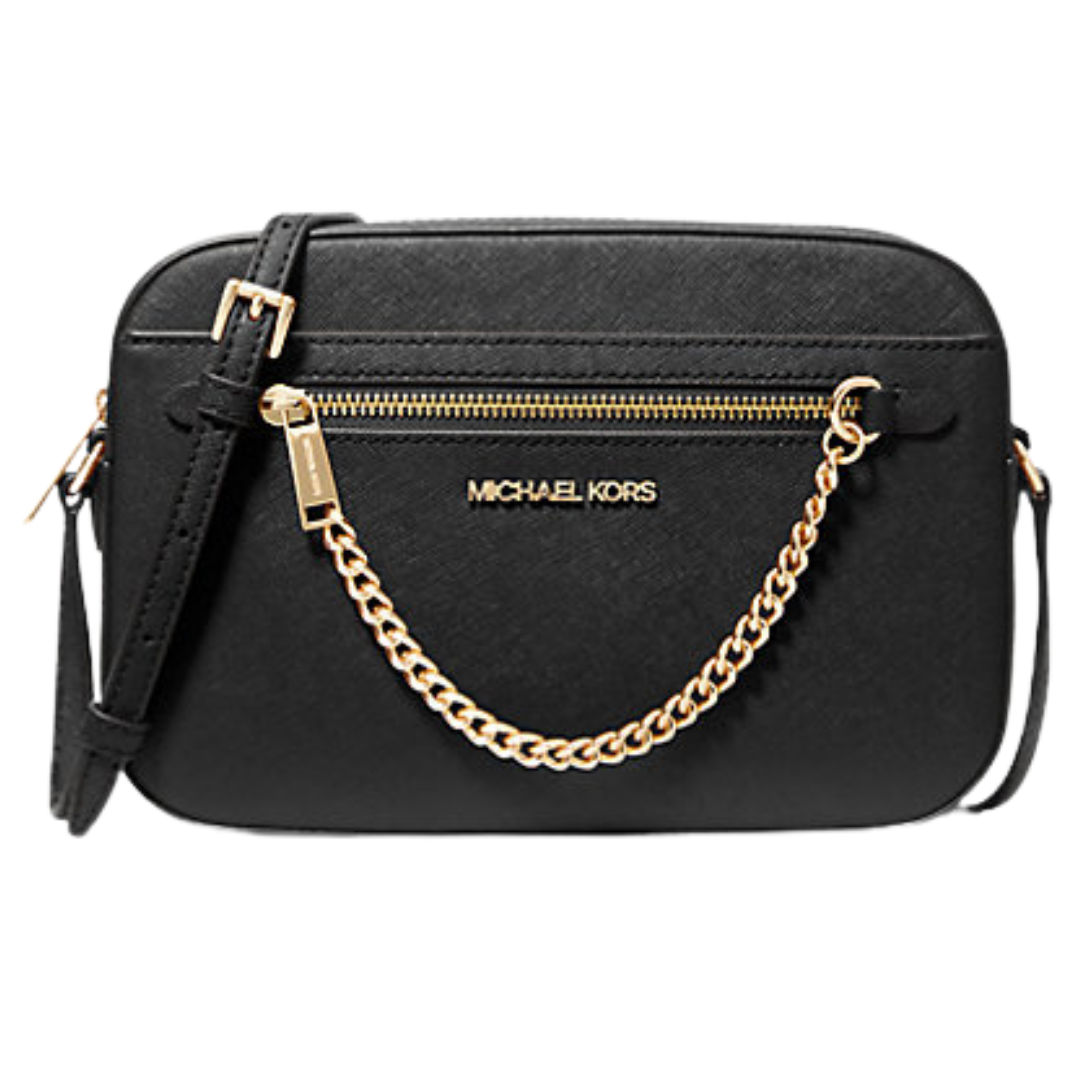 Michael Kors Jet Set Large Saffiano Leather Crossbody Bag